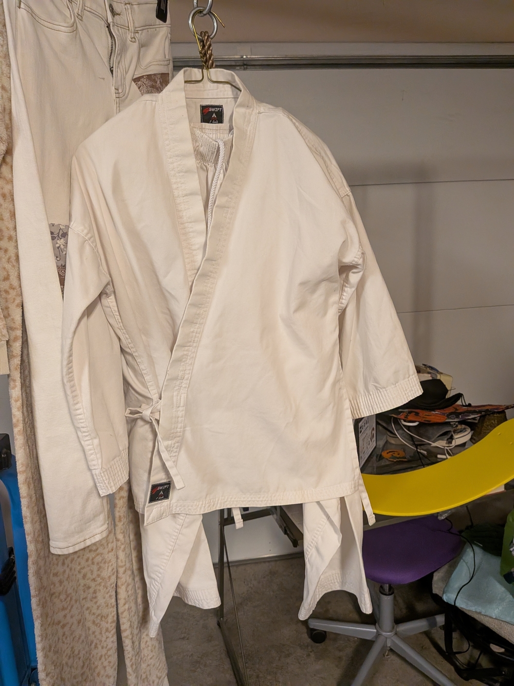 Real White Men's/Women's Or Kids Karate Set.